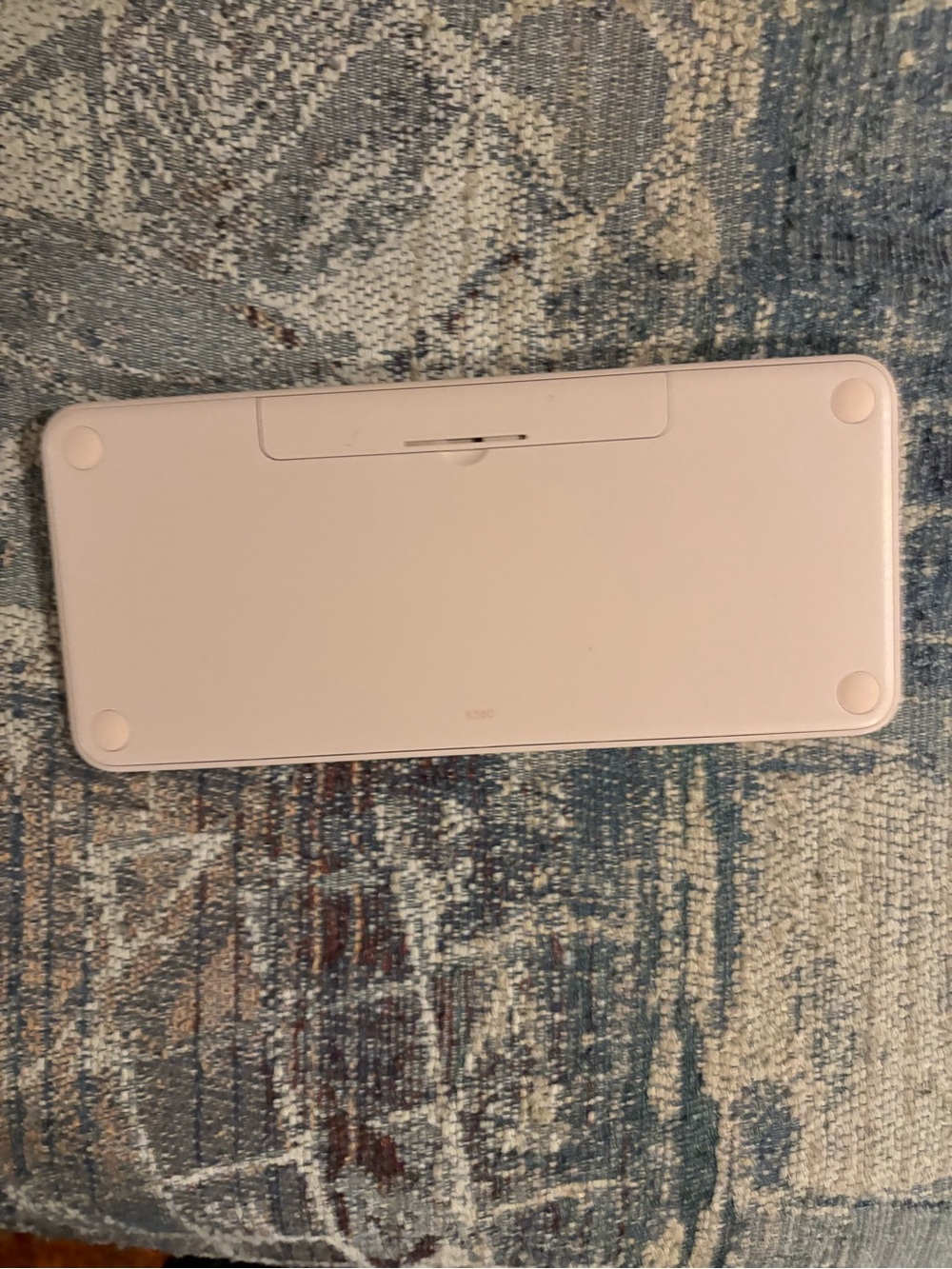 Logitech Compact Round-Key Bluetooth Keyboard - Light Pink - Picture 2 of 2